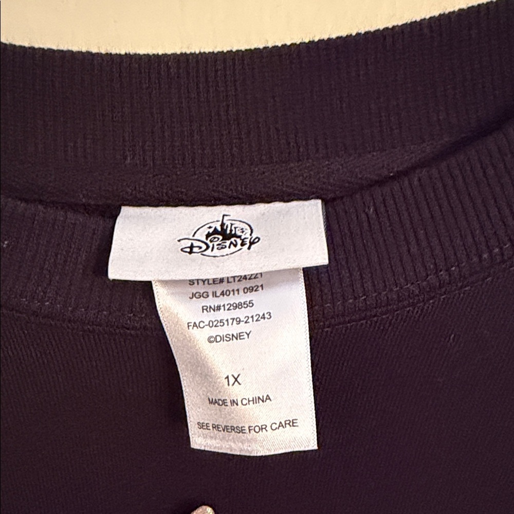Disney Black and Red Mickey Mouse Sweater - Picture 2 of 3